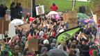 Хиляди ученици от цял свят на протест срещу климатичните промени
