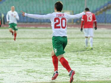 Сашо Тонев отбеляза гол за победа на Лех Познан