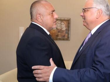 Бойко Борисов се срещна с боса на Международната федерация по борба