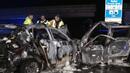 Млад българин изгоря в колата си след катастрофа в Германия