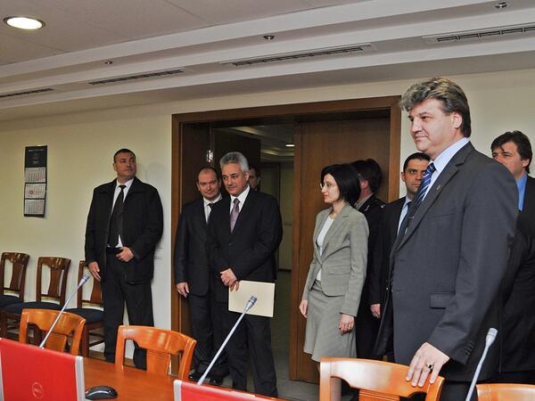 Марин Райков е първият премиер, който стъпва в новата сграда на ВСС