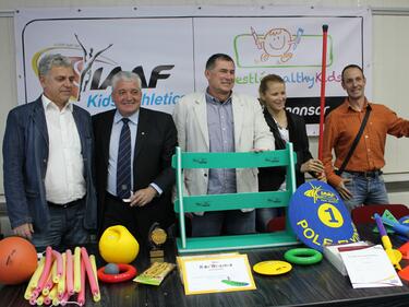 Програмата "Детска атлетика" стартира в България