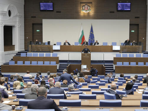 Покрай текстовете за Правилника на парламента депутатите си гласуваха и стабилна