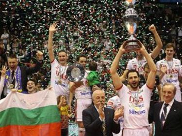 "Българският" Тренто покори Италия за трети път