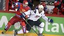 САЩ прегази Русия в супердербито на Световното по хокей