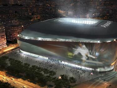 Реал М показа новия си футуристичен стадион ВИДЕО