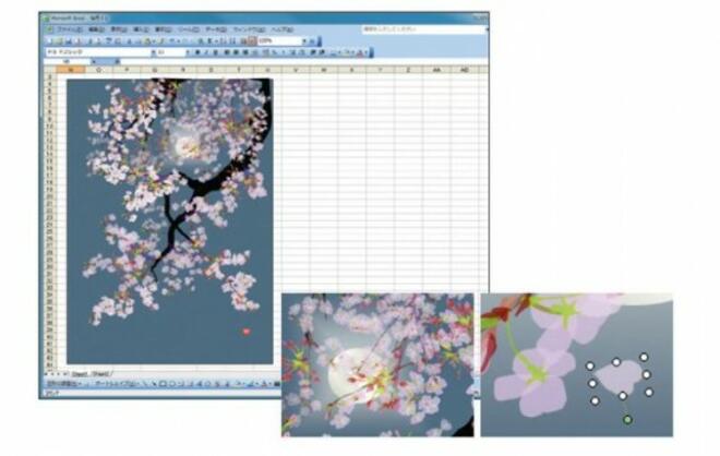 Уникални картини, създадени на... Microsoft Excel