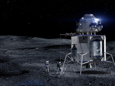 Компанията на Безос - Блу Ориджин, измамила НАСА и затова са я отсвирили за строежа на лунен модул