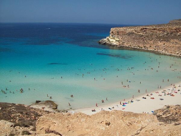 Rabbit Beach, Лампедуза, Италия