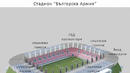 Появи се нов проект за стадион на ЦСКА върху настоящите насипи