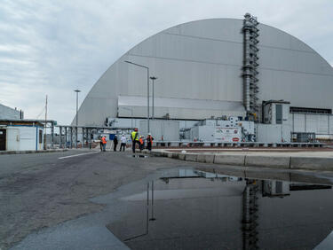 АЕЦ Чернобил е вече с електричество