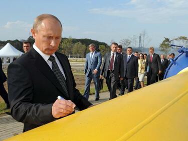 Путин нареди след 31 март за доставка на газ неприятелските страни да плащат в рубли