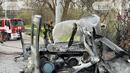 Кола, превозваща кислород, се взриви в Пловдив! Отломки летят на 40 метра