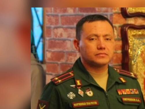 Подполковник Азатбек Омурбеков командир на 64 та мотопехотна бригада на