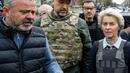 Фон дер Лайен, Борел и Хегер видяха ужаса в Буча