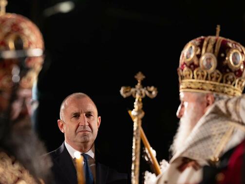 Президентът Румен Радев поздрави българите с Възкресение Христово В профила си във