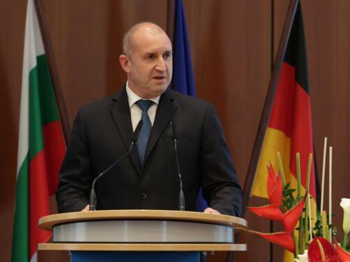 Току преди посещението на българския държавен глава в Германия, немскоезичното
