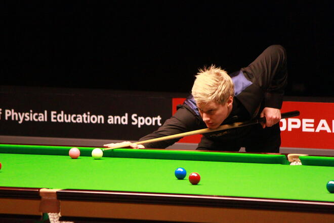 Вицешампионът на PTC Victoria Bulgaria Open 2013 Нийл Робъртсън