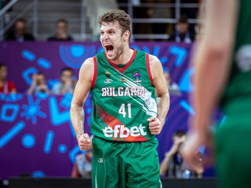 Баскетболистите от националния отбор на България извоюваха изключително сладка важна