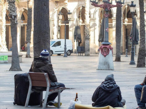 Увеличава се броят на бездомните хора в Испания. По данни