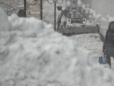 Москва не помни такъв снеговалеж от над 80 години