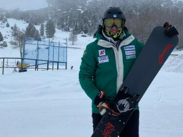 Сноубордистът Петър Гергьовски спечели сребърен медал 