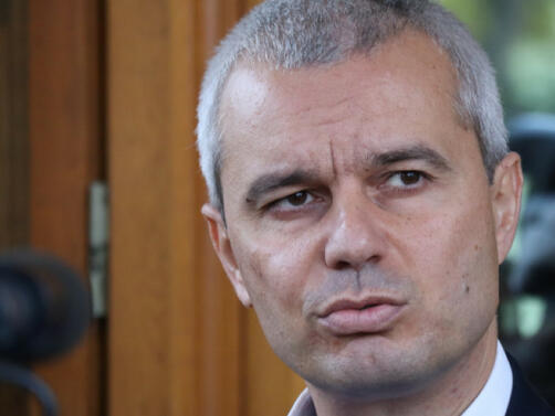 Лидерът на Възраждане Костадин Костадинов отново заяви досегашната си позиция