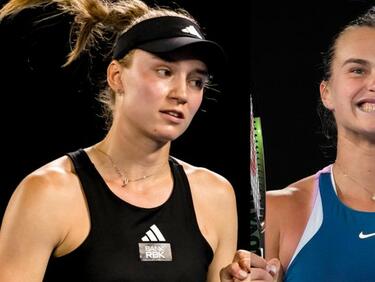 Бруталните Рибакина и Сабалeнка кръстосват шпаги в женския финал на Australian Open
