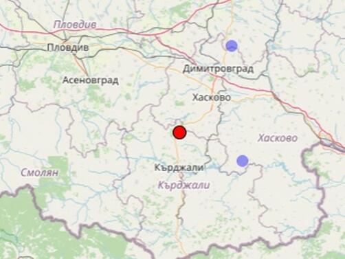 Земетресение разлюля Южна България. Това показват данните на НИГГГ-БАН. Трусът с