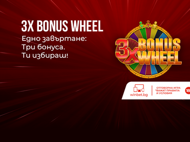 3x Bonus Wheel на WINBET