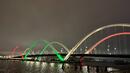 Мост във вашигтон светна в цветовете на българското знаме за 3 Март