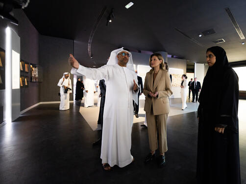 Съпругата на Зеленски Олена е в Абу Даби на събитие