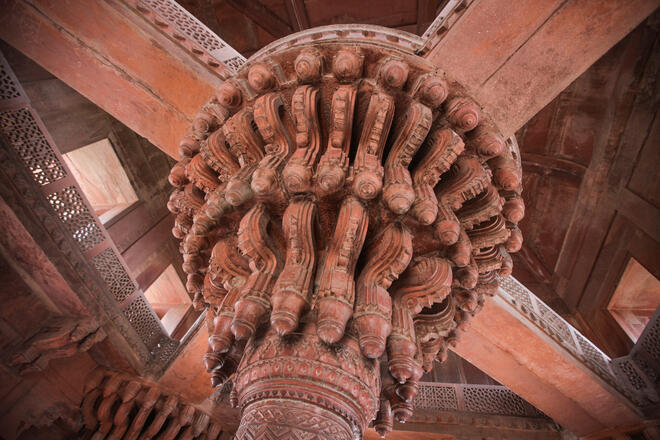 Индийският Град на победата - Fatehpur Sikri е един уникален запазен комплекс от дворци, храмове и паметници 
 
 