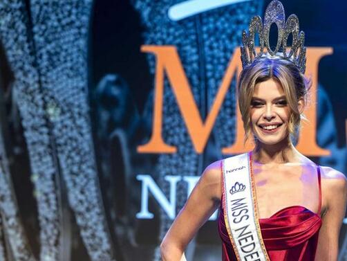 Транссексуална жена е коронована за първи път за Мис Нидерландия