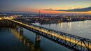 Протест от двете страни на Дунав мост обединява Русе и Гюргево