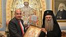 Митрополит Николай прие американския посланик и го дари с фотоалбум и икона СНИМКИ