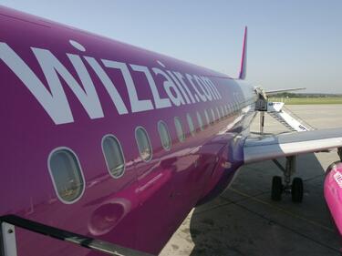 WizzAir с ръст на пътниците, включително и у нас