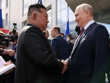 Белият дом: Ким Чен Ун снабдява Путин с балистични ракети