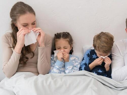 349 са новите случаи на грип или остри респираторни заболявания