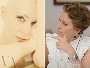 Вдъхновяващата промяна на водещата Нана преди и след коварния рак