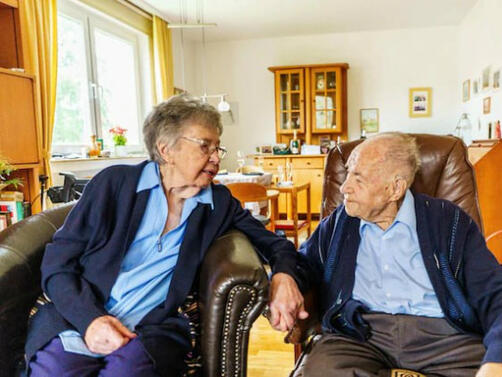 Германска двойка отпразнува 80 години брак съобщи ДПА За Готфрид