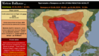 Meteo Balkans с предупреждение за 4-та степен на животозастрашаващи бури