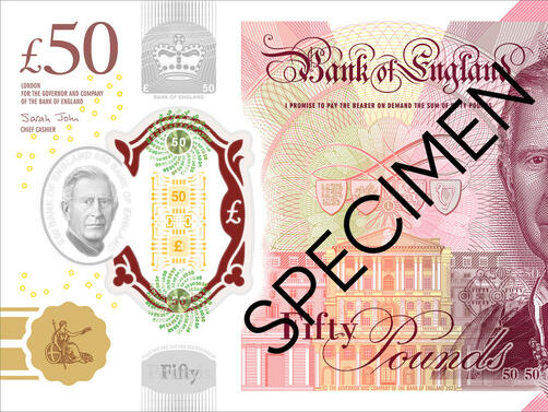 От днес във Великобритания влизат в обращение банкноти с лика