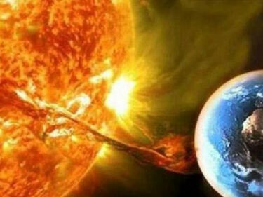 Слънцето достига максималната си активност в рамките на 11-годишен цикъл