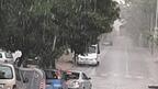 След проливен дъжд и градушка: Улиците на Перник плуват (ВИДЕО)