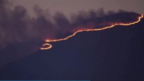В Гърция вятърът разпали по-голям фронт на пожара до българската граница

