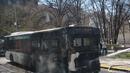 Автобус се запали в движение в Пловдив, изгоря напълно (СНИМКИ, ВИДЕО)