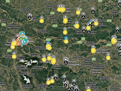 Университетският аварийно спасителен отряд разработи актуална карта на обществените скривалища в