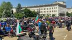 Мотористи блокираха центъра на София 