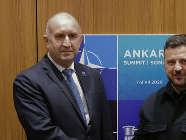 Румен Радев се срещна със Зеленски в Анкара